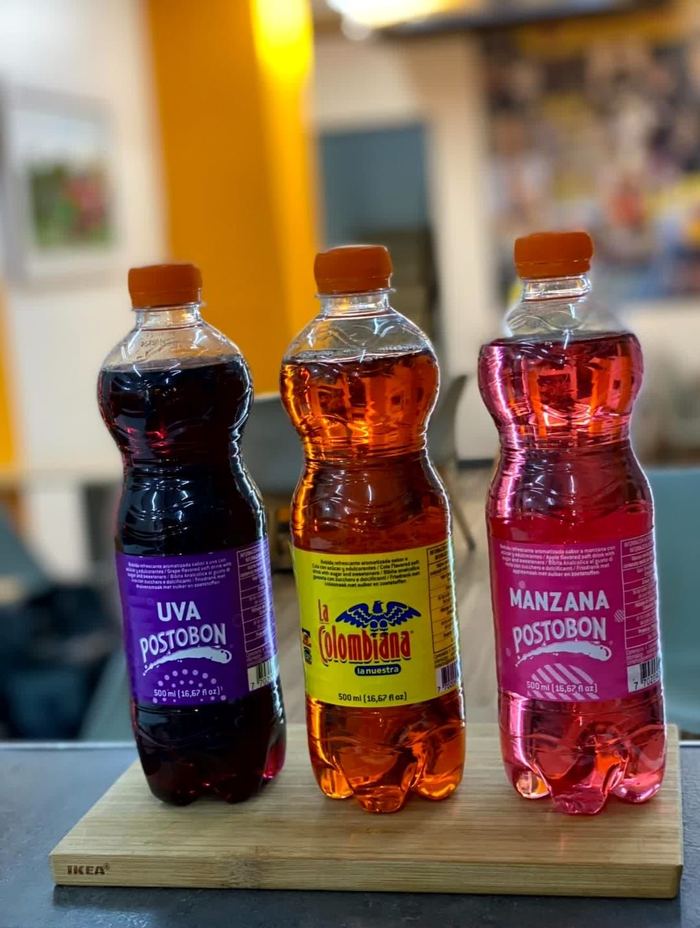 Botella de Postobón